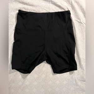 Black Biker Shorts
